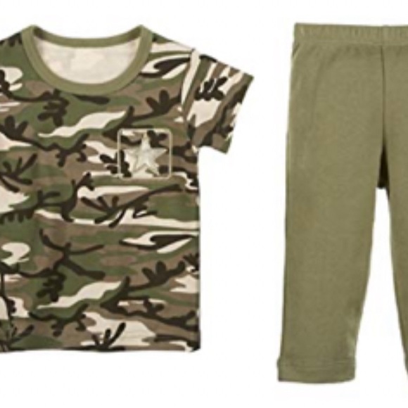 Ganz Baby Ella Jackson Camo Kid - Top and Pants Camo 6-12 months - Picture 3 of 4